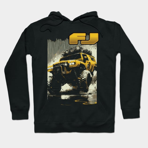 FJ Cruiser Hoodie by SharpGraphix